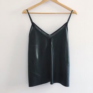 Leather Zara cami